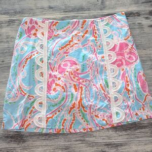 Lilly Pulitzer jellies be jammin' marigold skort